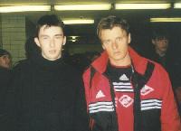 Максим Чернин и Александр Щеголев во время Кубка чемпионов Содружества '2000